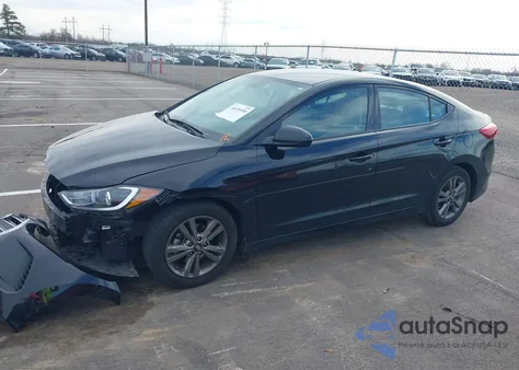 2018 Hyundai Elantra Sel z USA, uszkodzony, nr VIN 5NPD84LF6JH241132